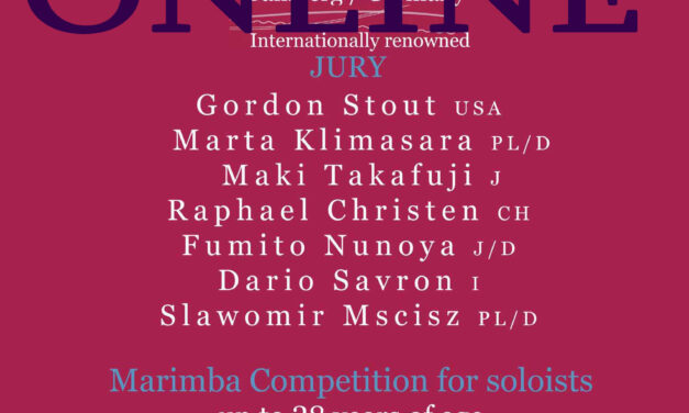 2. Platz für Simeon Popov bei Marimba Festival Bamberg