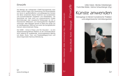 Neuerscheinung! Sammelband “Künste anwenden”