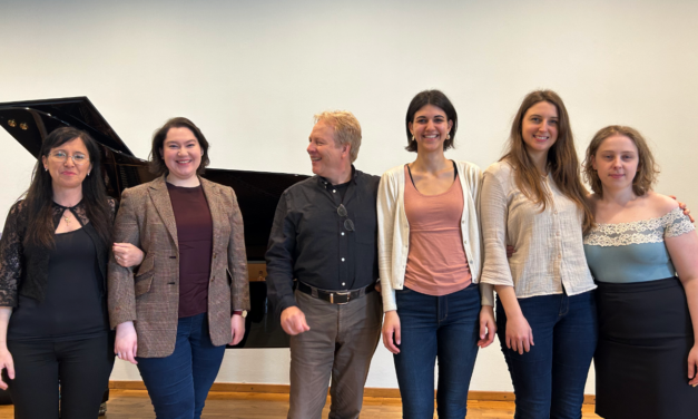 Prof. Markus Schäfer unterrichtete Gesangsklasse