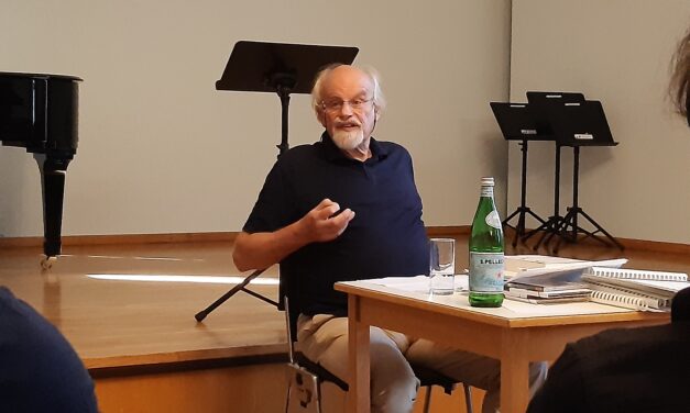 Komponist Ernst Helmuth Flammer zu Gast im Kompositionsforum