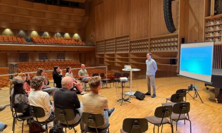 Julian Schunter als Referent bei den SaxophoneDays im Brucknerhaus Linz