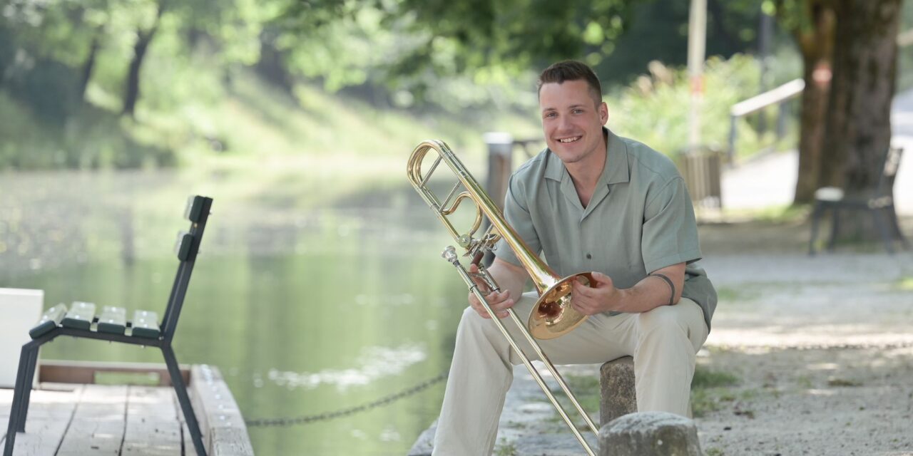 Martin Felsberger wird 1. Soloposaunist im Kärntner Sinfonieorchester