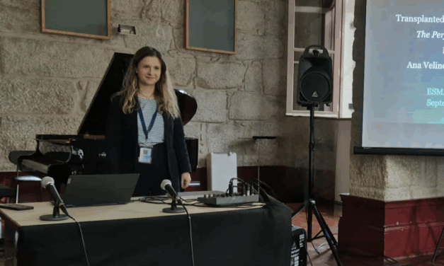 Ana Velinovska präsentiert beim internationalen Symposium <div>in Porto, Portugal</div>