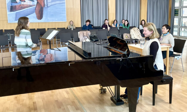 Zwei Erasmus+ Gastbesuche aus Italien am Fachbereich Gesang