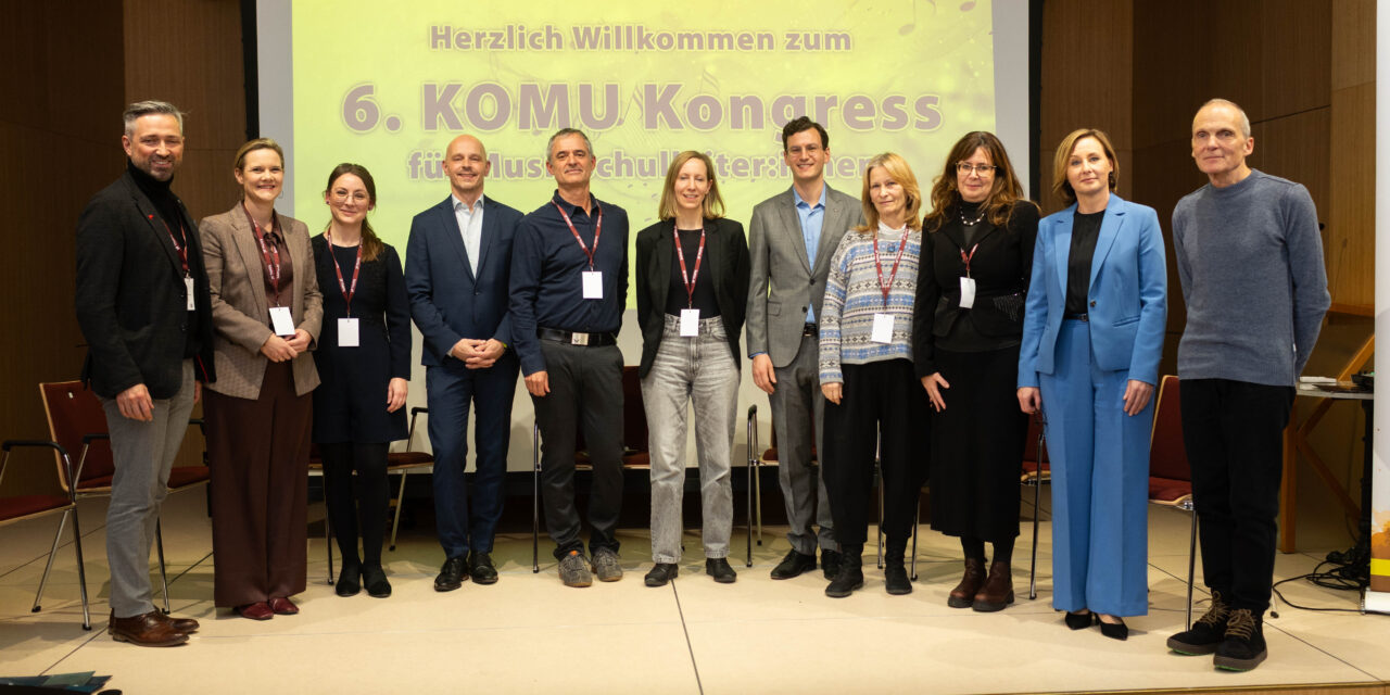 6. KOMU-Kongress für Musikschulleiter*innen mit GMPU-Beteiligung