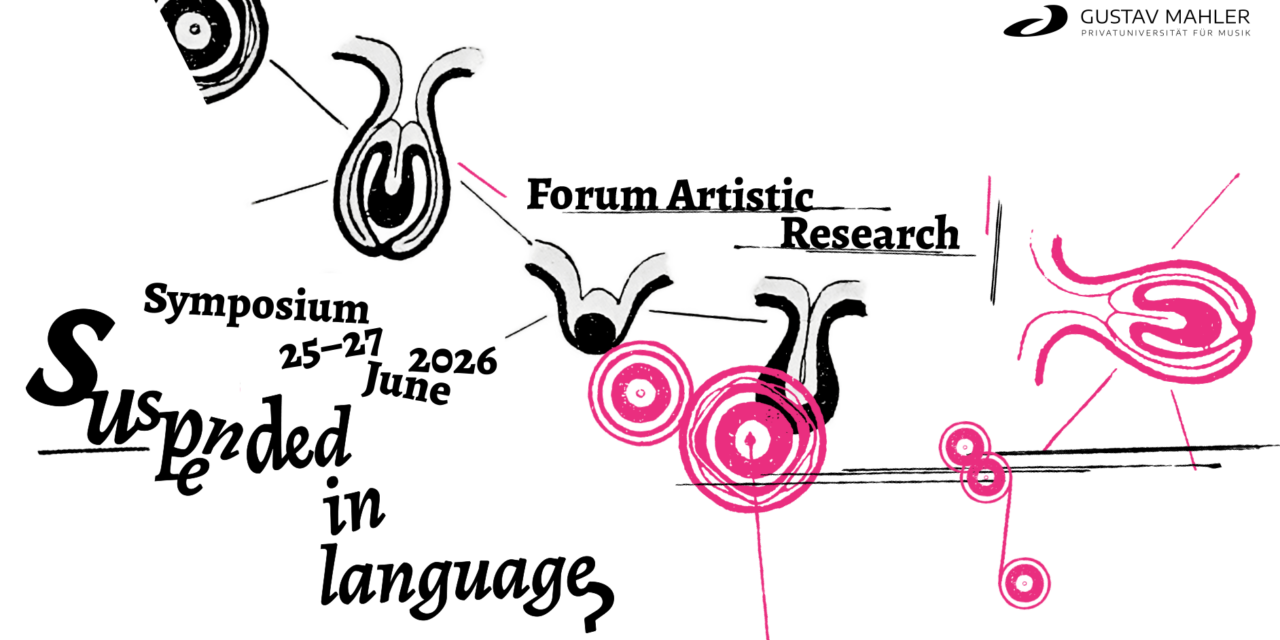 Forum Artistic Research 2026: suspended in language?