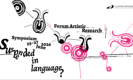 Forum Artistic Research 2026: suspended in language?