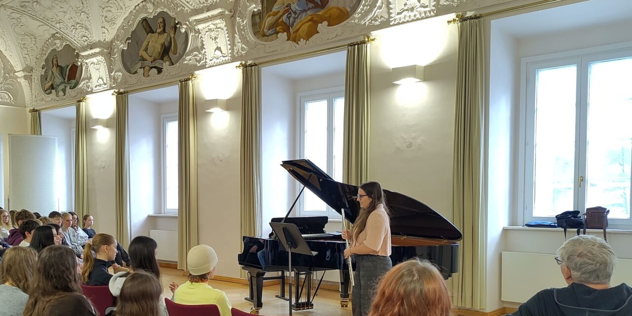 Werkstattkonzert im BRG Viktring: Stationen einer interpretatorischen Reise