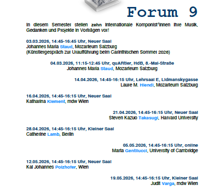 Kompositionsforum – Seminar mit Hakan Ulus