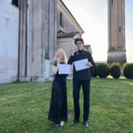 Vlanta Razoumova und Jernej Fir feiern Erfolg in Treviso