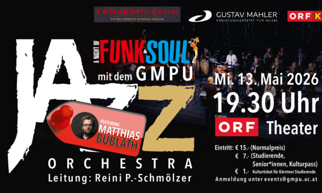 GMPU Jazz Orchestra – feat. Matthias Bublath