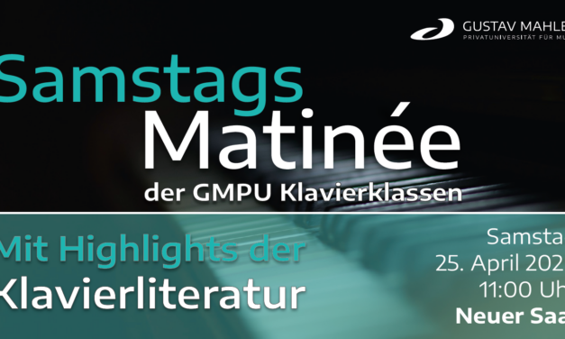 Samstags Matinée der GMPU Klavierklassen