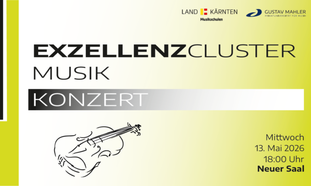 Exzellenzcluster Musik (ECM) – Konzert