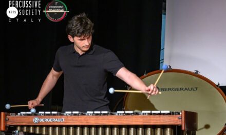 Luca Vadala glänzt bei Percussive Arts Society Schlagwerkwettbewerb in Italien