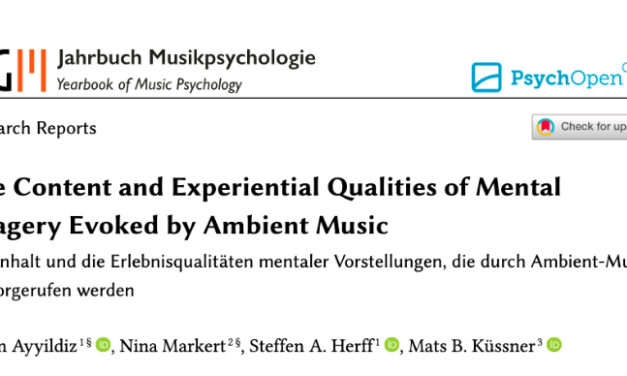 Geschichten im Kopf: Wie Ambient-Musik mentale Vorstellungswelten auslöst