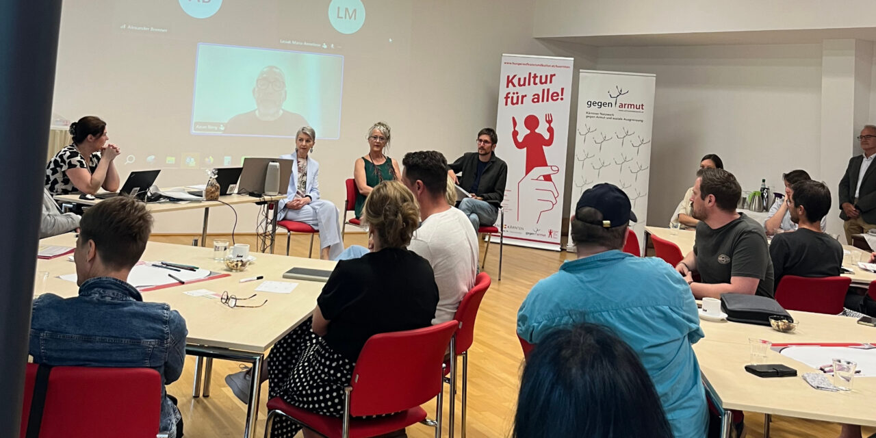 Vernetzungstreffen „Hunger auf Kunst und Kultur“ Kärnten